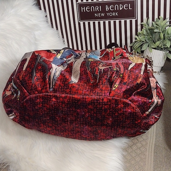 Rare Henri Bendel Izak  Girls in Lights Shopper Tote - Picture 8 of 16